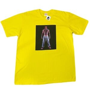 Supreme Yellow Graphic Short Sleeve Tee